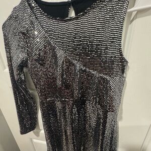 Zara Kids Formal Dress - Black and Silver